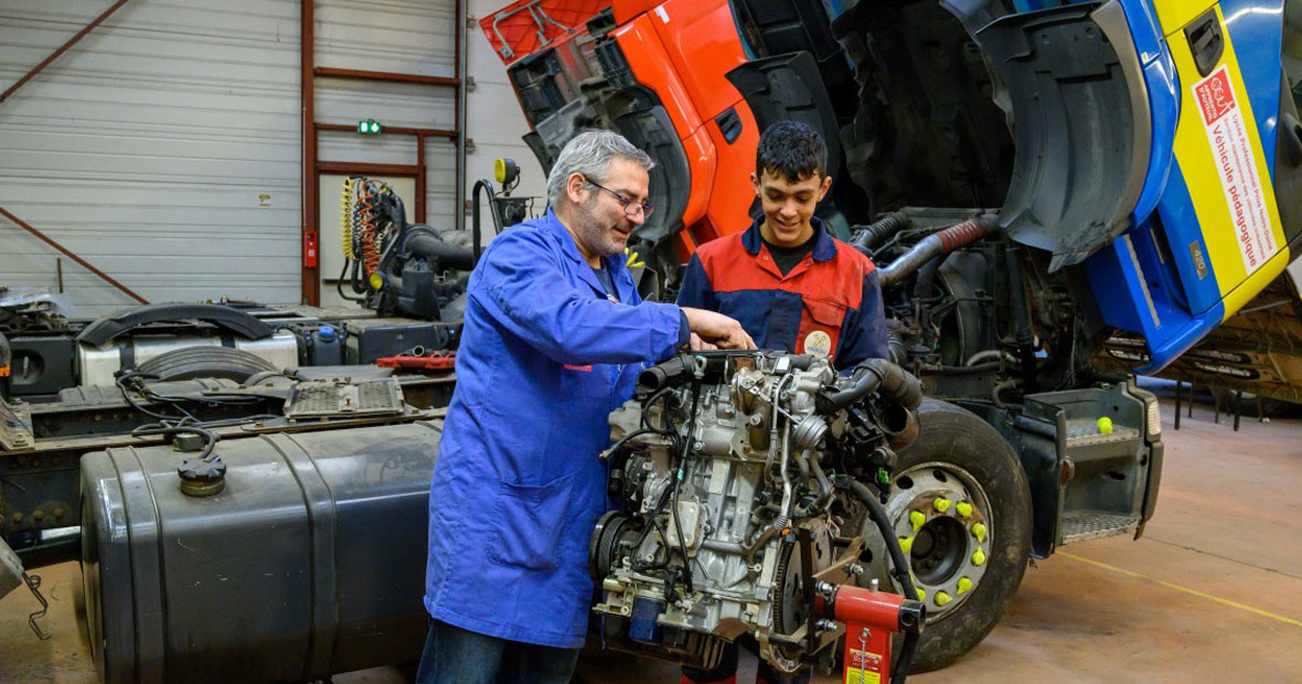 mécanicien poids lourd